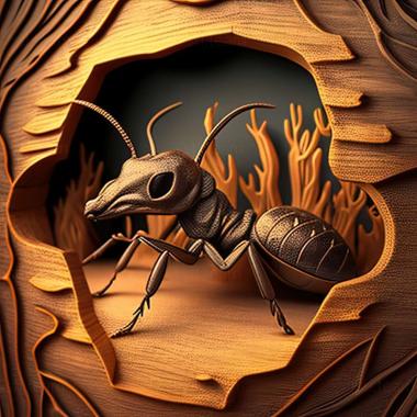 3D модель Camponotus nearcticus (STL)